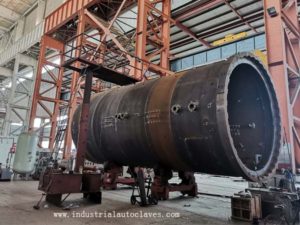 4.5×10M Large Size High Pressure Autoclave Delivered to Qingdao Fuxing High Speedy Train Research Center 2