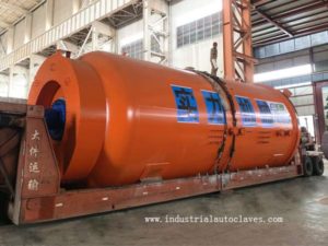 4.5×10M Large Size High Pressure Autoclave Delivered to Qingdao Fuxing High Speedy Train Research Center 3